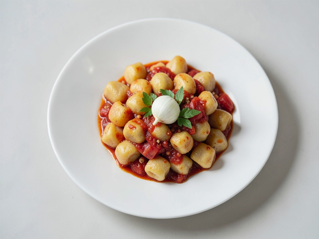 Gnocchi al forno cremosi al sugo di pomodoro