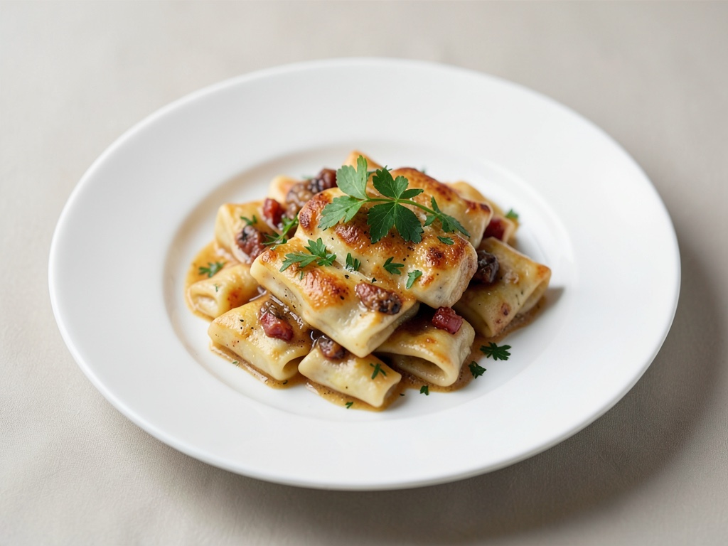 Überbackene Tortellini