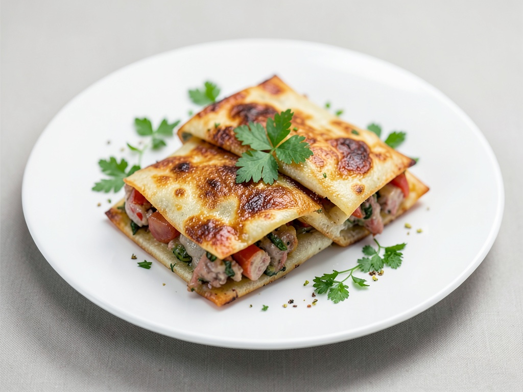 Tortillas gratinate con ripieno