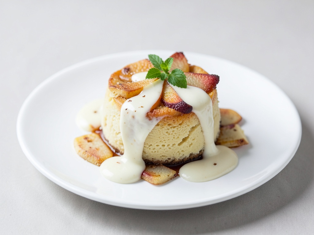 Clafoutis à la vanille et aux pommes