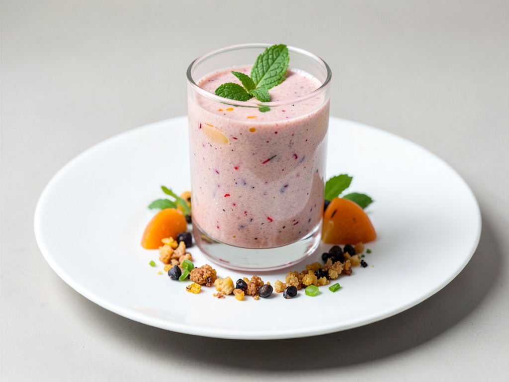 Fruttato Smoothie alla Vaniglia e Melone