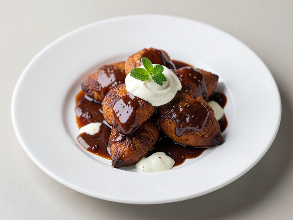 Cornetti alla vaniglia e cioccolato