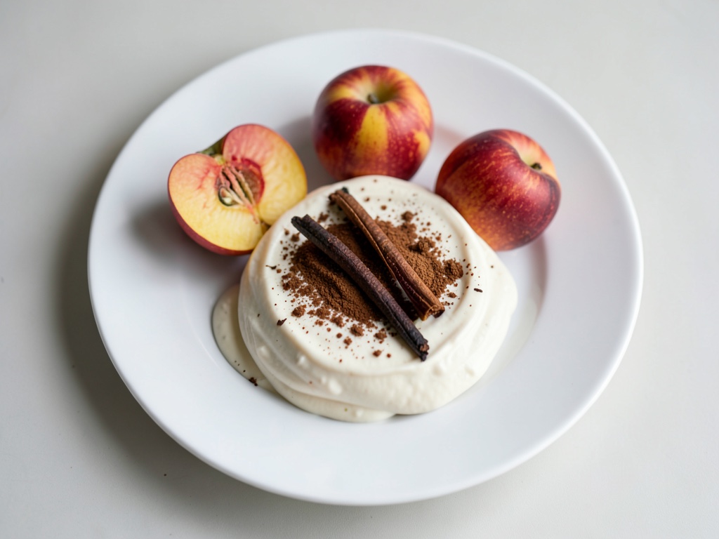 Yogurt alla vaniglia con albicocche