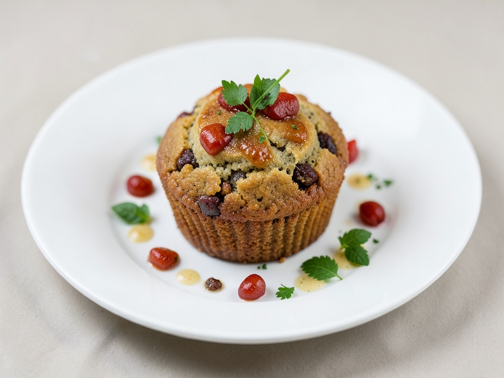 Saftige vegane Apfel-Muffins