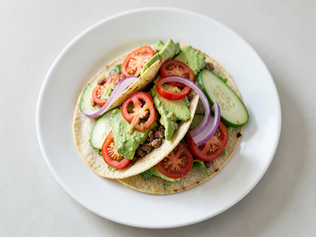 Burrito vegani con avocado