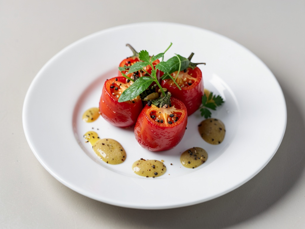 Peperoni verdi vegane ripiene
