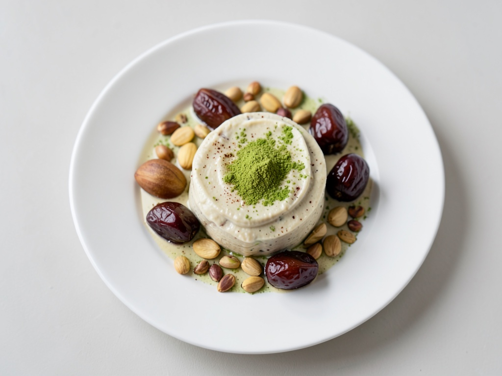 Vegane Pistazien-Mandelmilch
