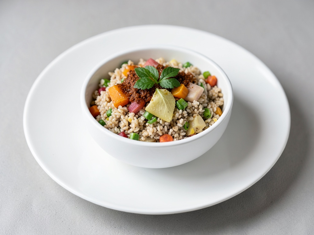 Ciotola vegana di quinoa