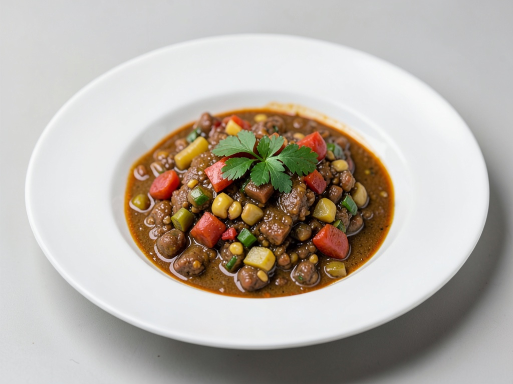 Gulasch vegano salato