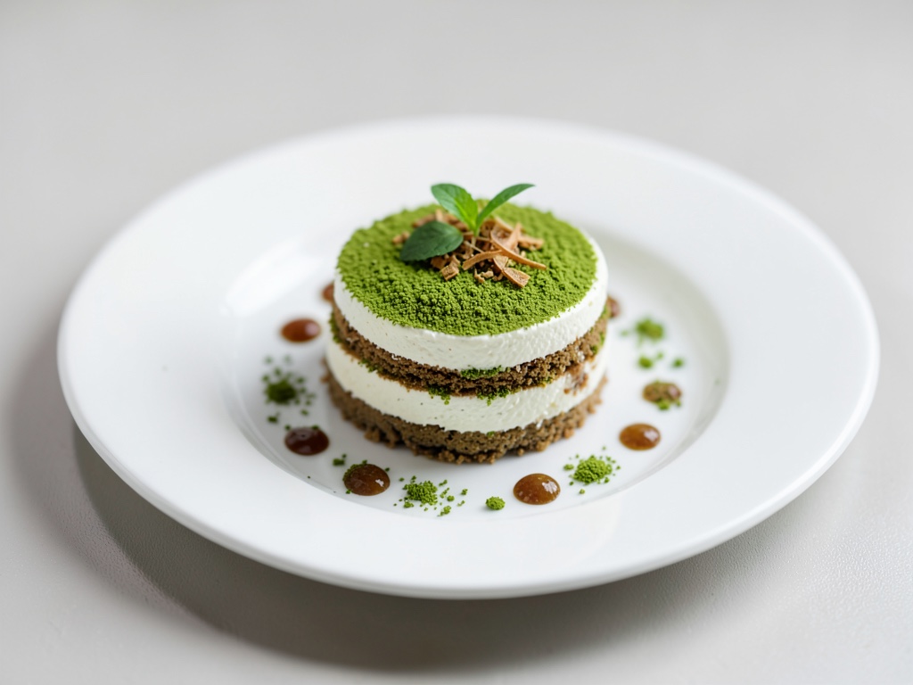 Tiramisù al Matcha Vegano
