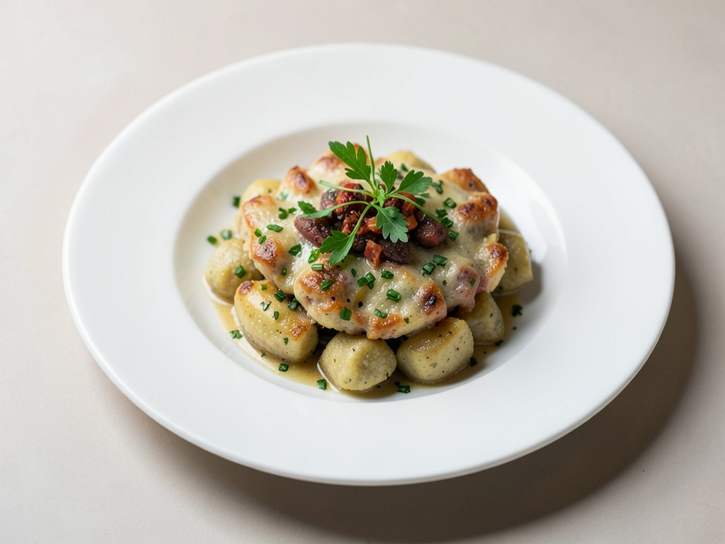 Gratin di Gnocchi Vegetariano