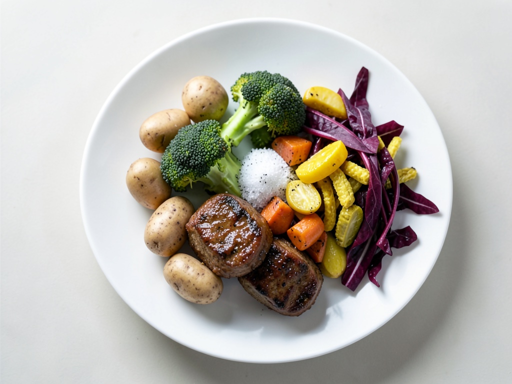 Polpette vegane croccanti con verdure al forno