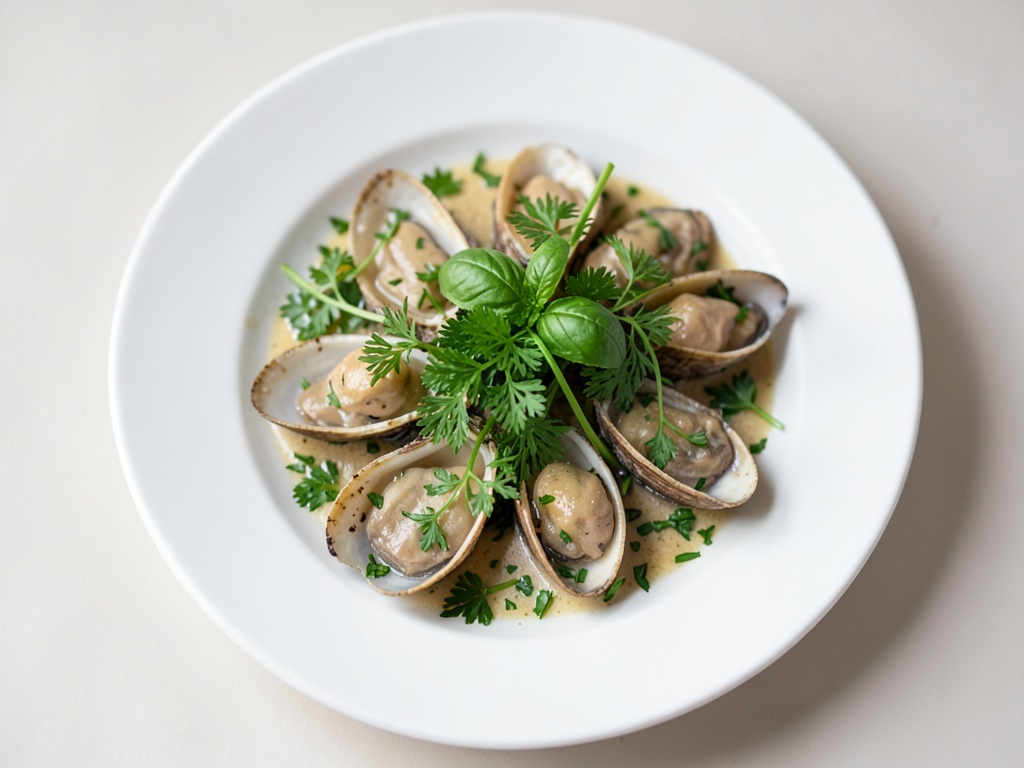 Vongole con erbe