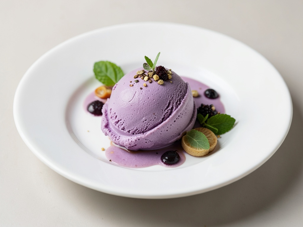 Ghiaccio al rosa viola