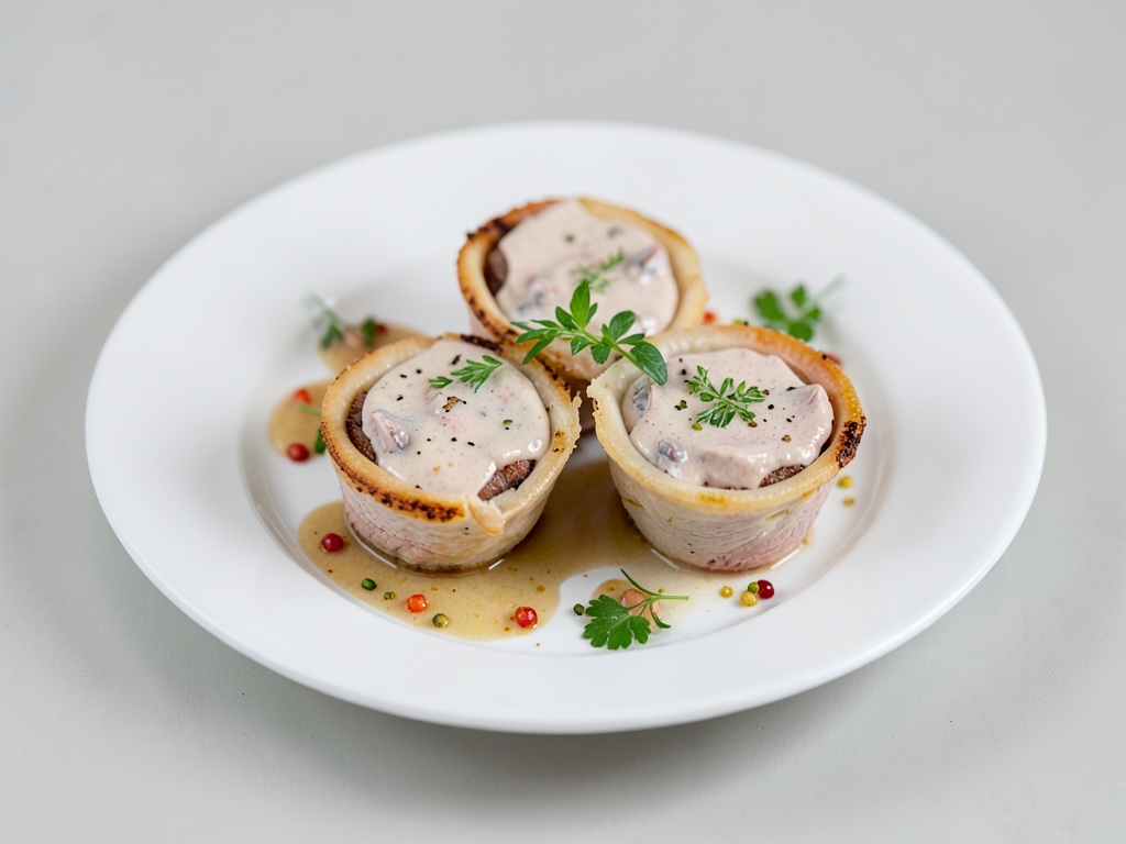 Tartar de ternera con dip de atún