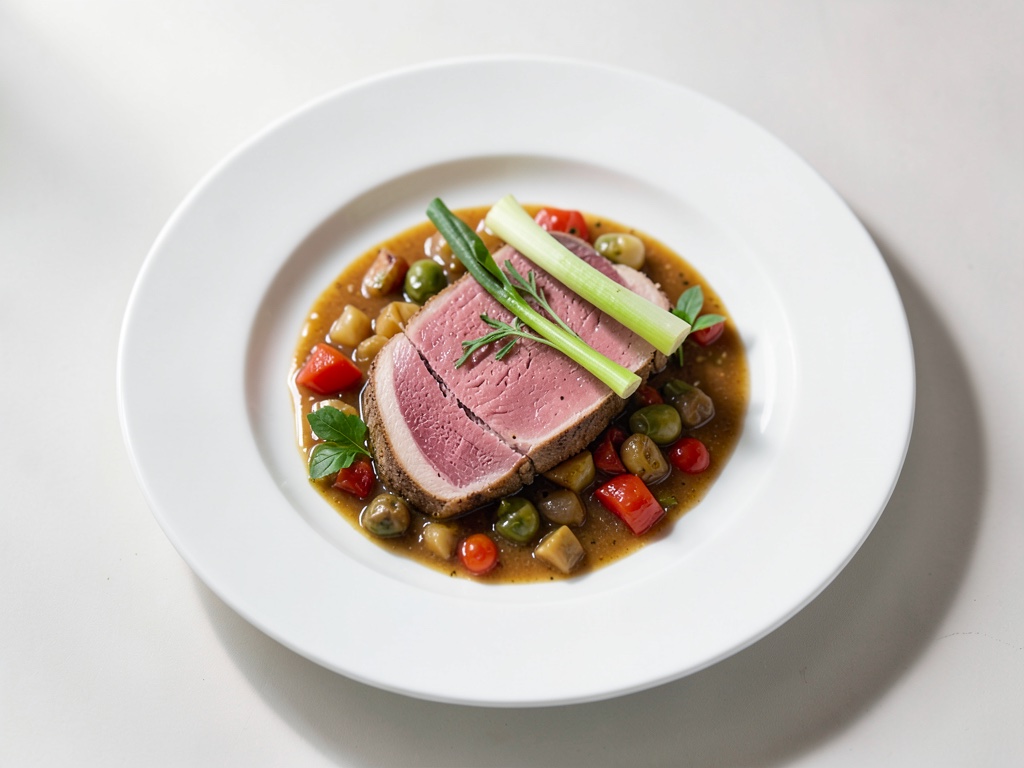 Tranches de veau à la sauce crémeuse au thon