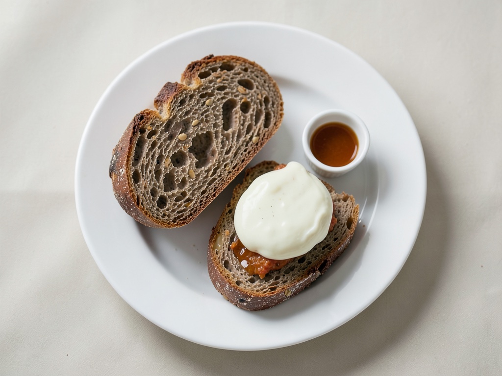 Pane croccante ai cereali integrali con fiocchi