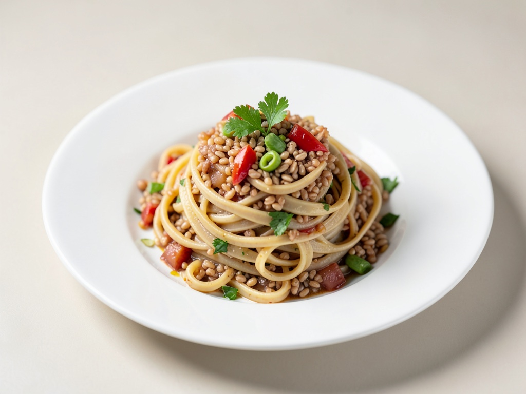 Fresche pasta integrale fatta in casa