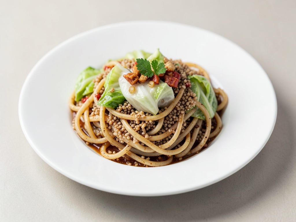 Pasta integrale con verza