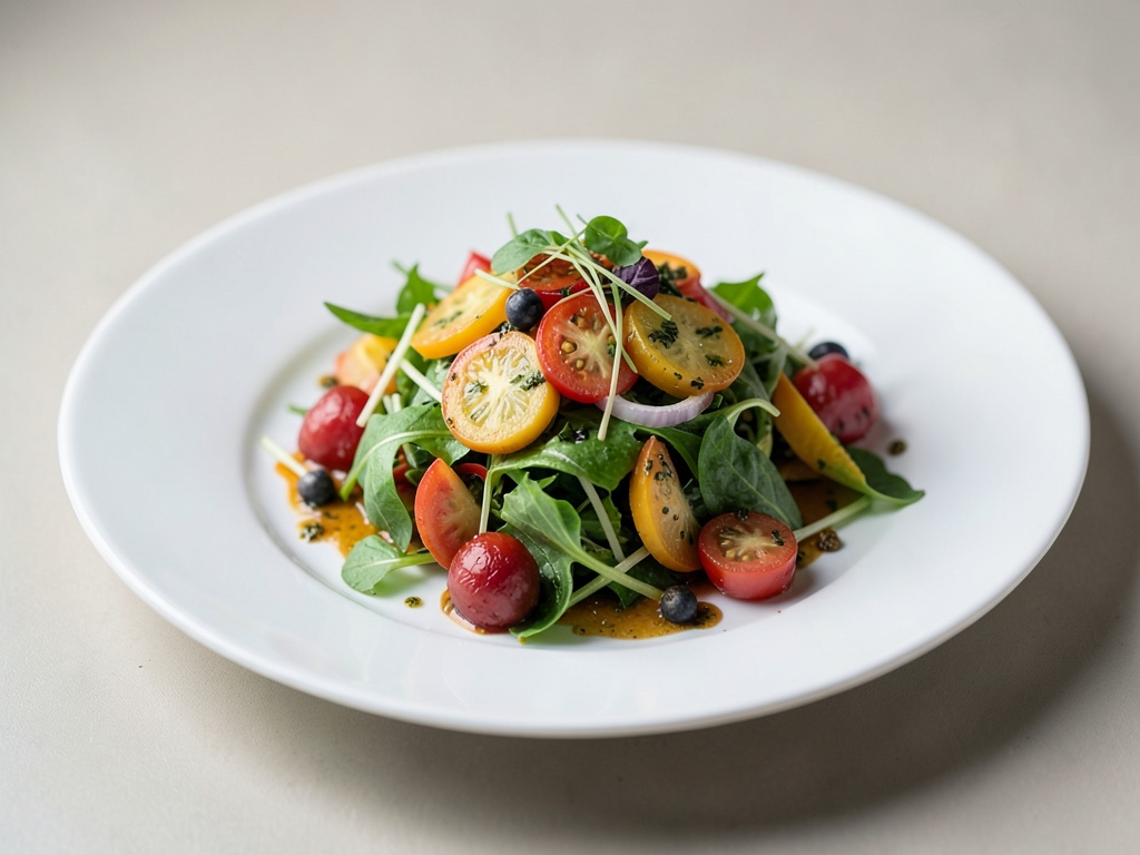 Insalata fresca di verdure come antipasto