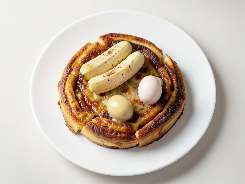 Torta di Waffle all'Avena con Frutti di Bosco