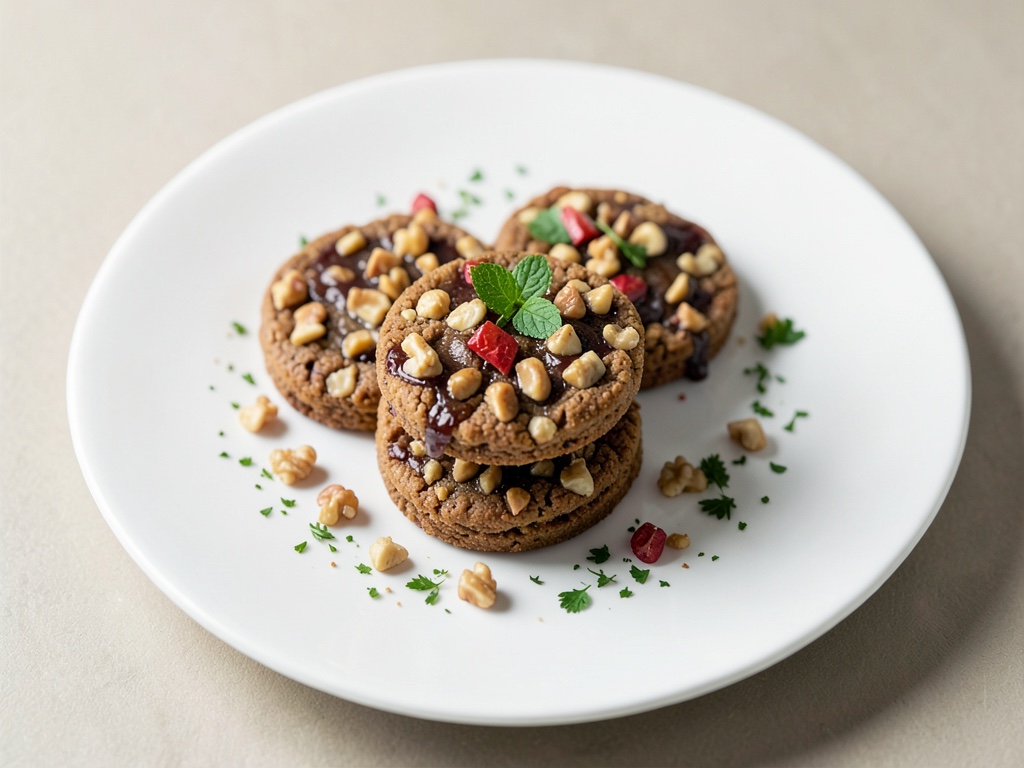 Biscotti croccanti alle noci e marmellata