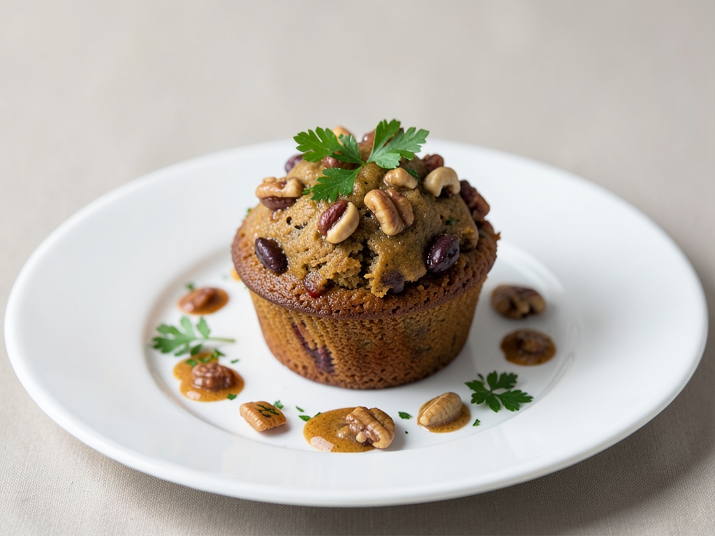 Muffin alle noci pecan succulenti