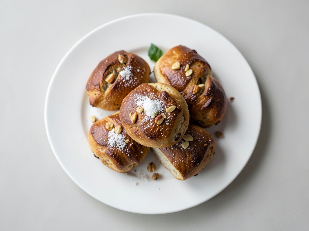 Brioche croccanti alle noci