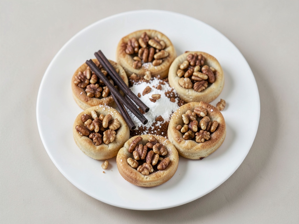Knusprige Walnuss-Plätzchen