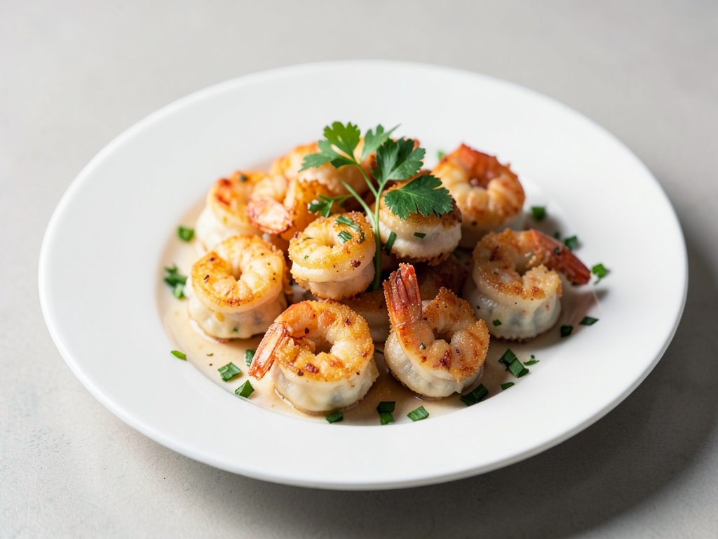 Gamberetti croccanti in involtini di wonton