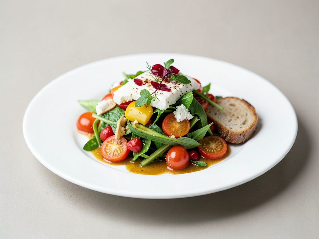 Verdure calde con formaggio e toast