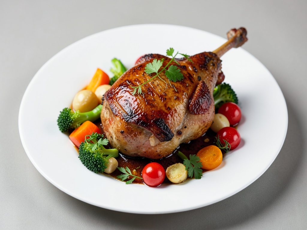 Tacchino di Natale con verdure