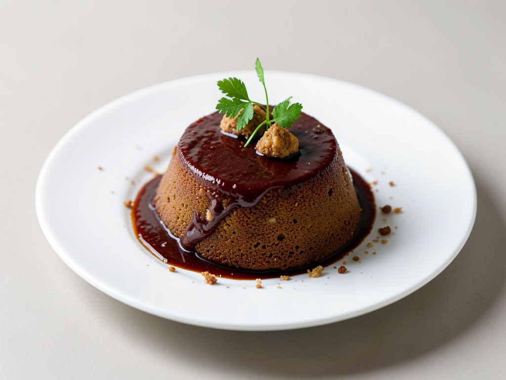 Traditioneller Weihnachts-Pudding
