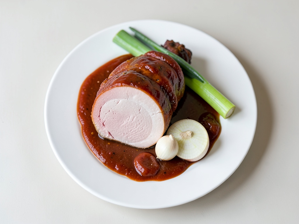 Prosciutto di Natale con glassa di marmellata
