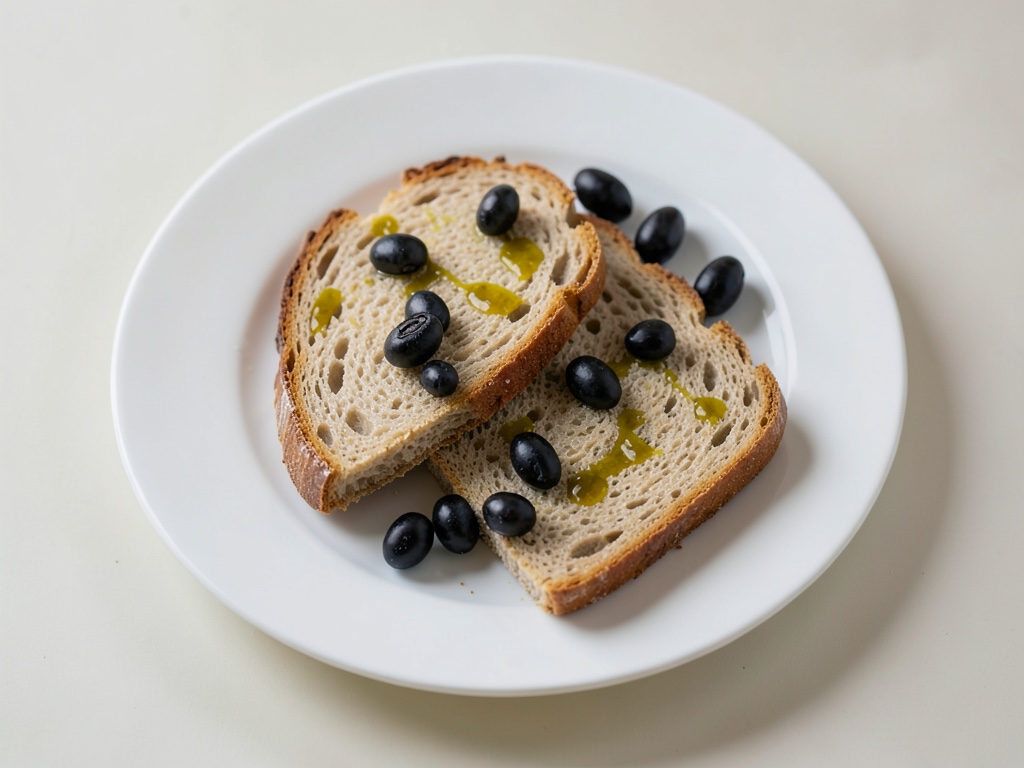 Pane croccante con olive