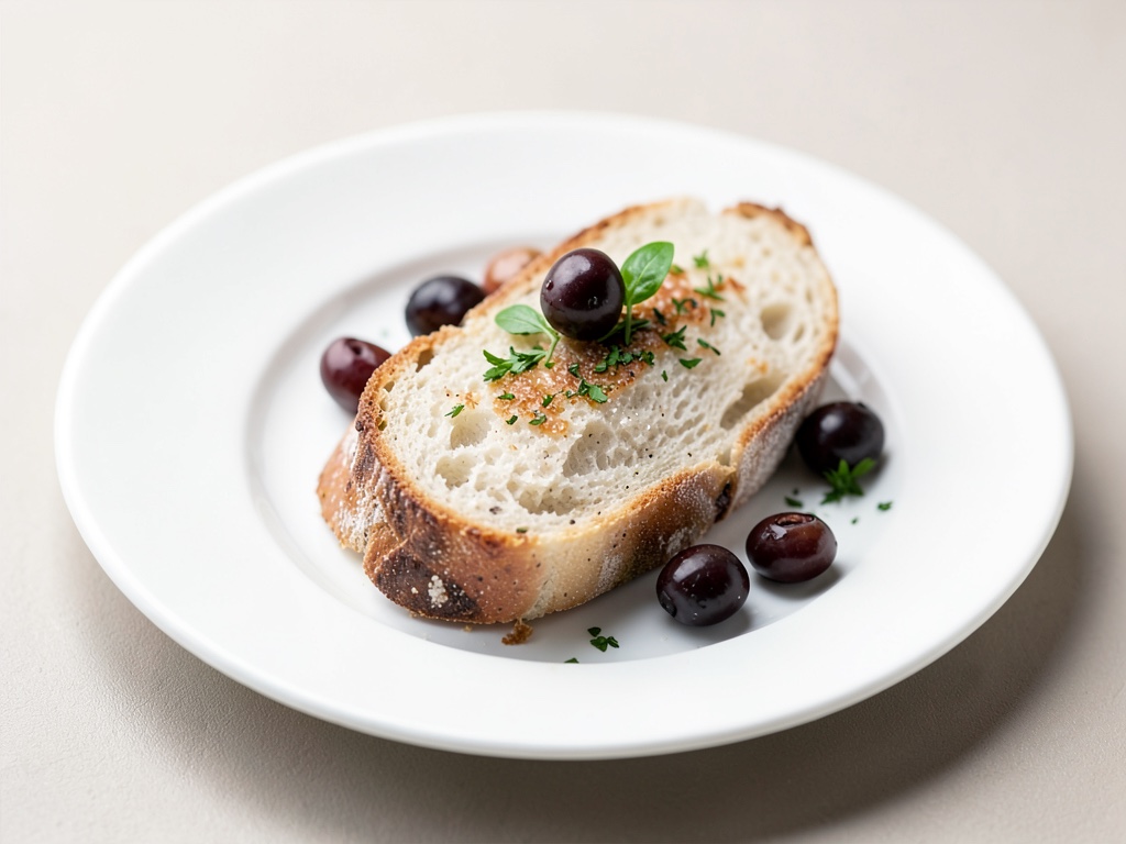 Pane bianco alle olive