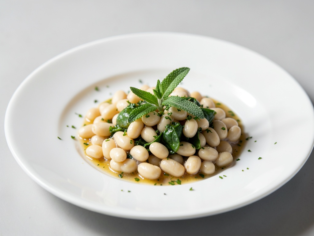 Fagioli bianchi con salvia
