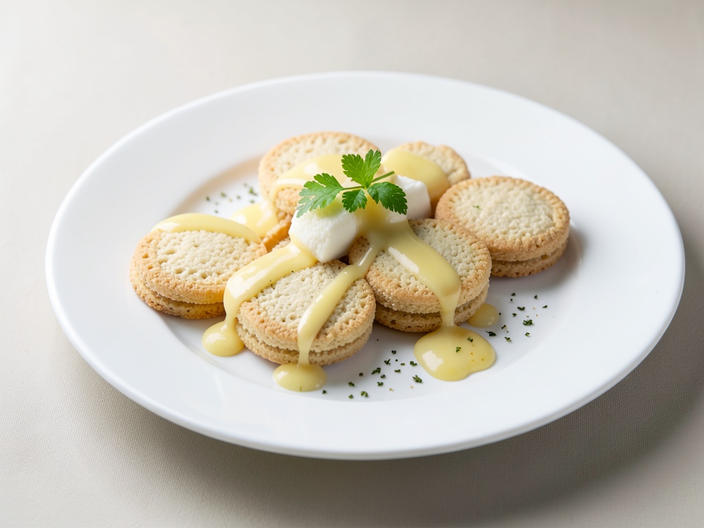 Biscotti delicati alla frolla con glassa al limone