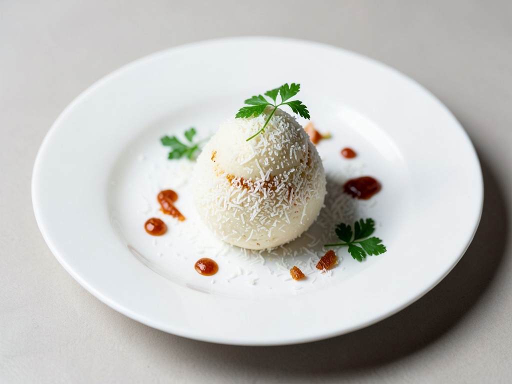 Truffe al cocco e cioccolato bianco