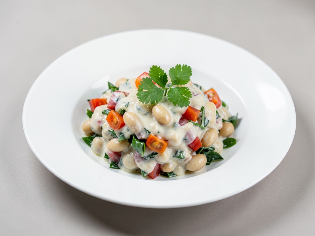 Insalata estiva di fagioli cremosa