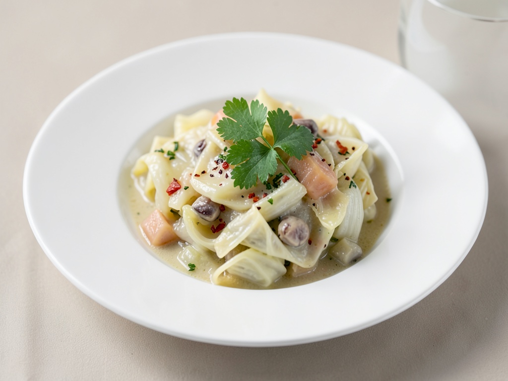 Verdure con cavolo bianco
