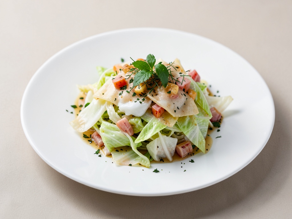 Entspannter Weißkrautsalat