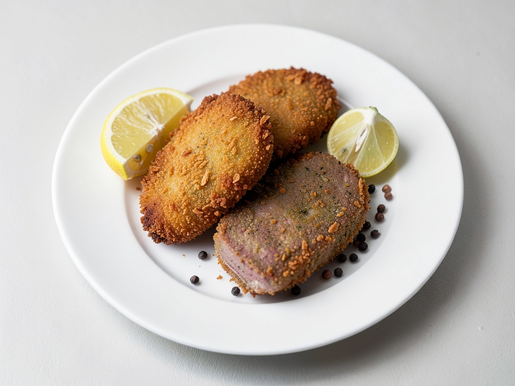 Preparare la Wiener Schnitzel