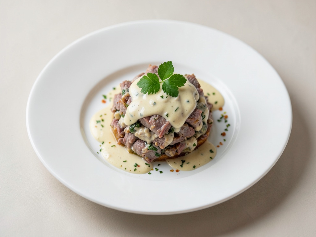 Zartes Wildragout mit Sahnesauce