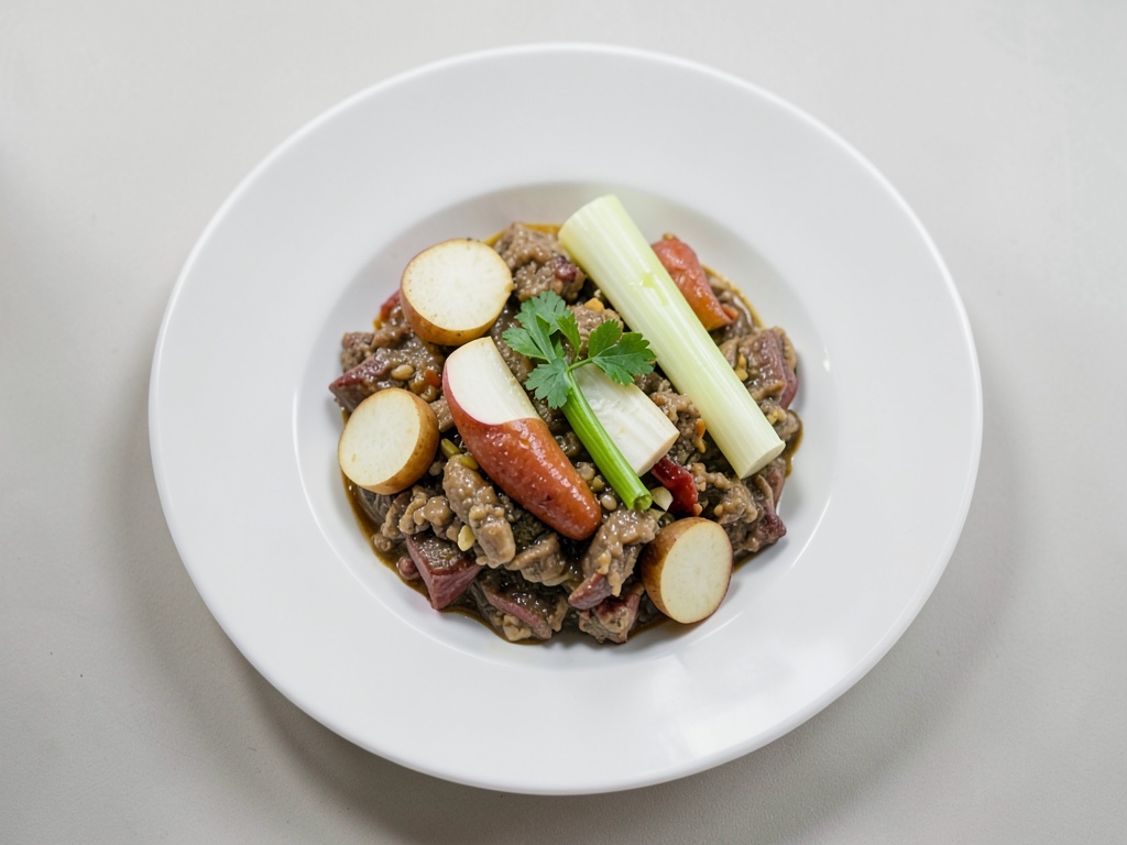 Delicato ragù di cinghiale con prugne mirabelle