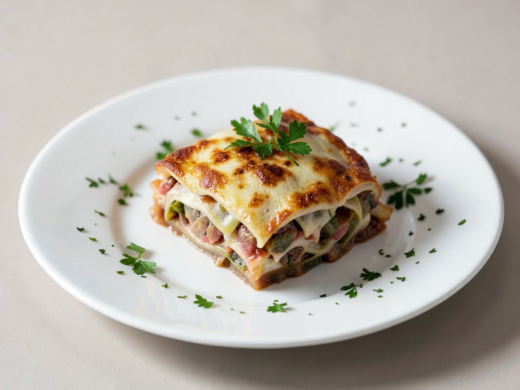 Gemüse-Lasagne mit Wirsing