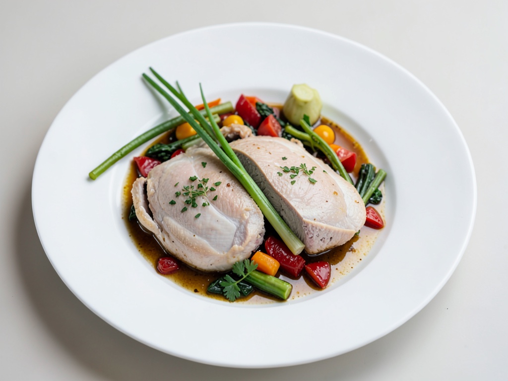 Straccetti d'anatra con verdure al wok