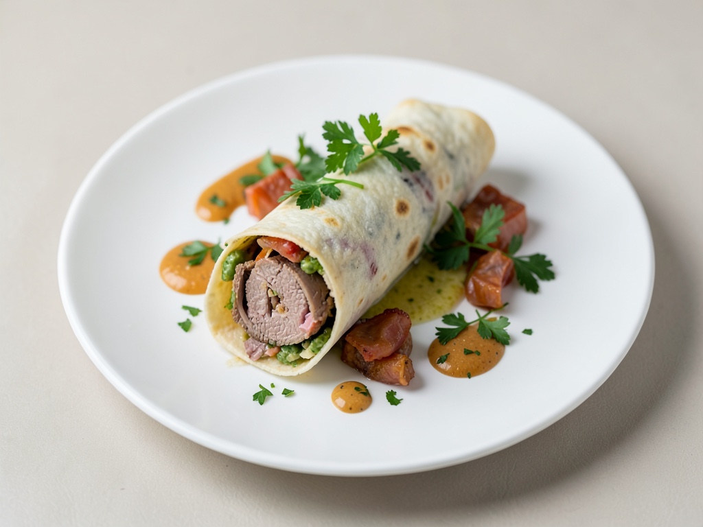 Wrap veloce di roast beef
