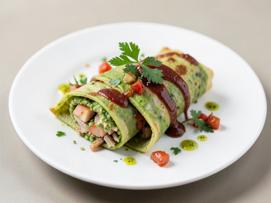 Avocado e affumicato in wrap