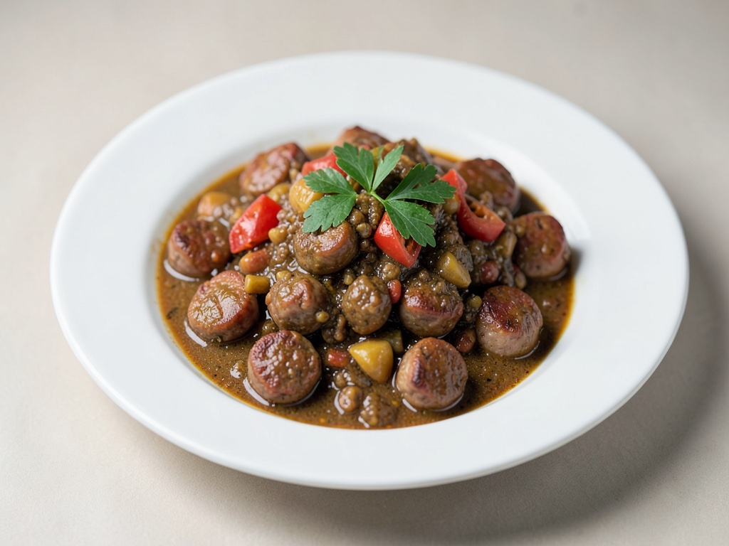 Gulasco di salsicce